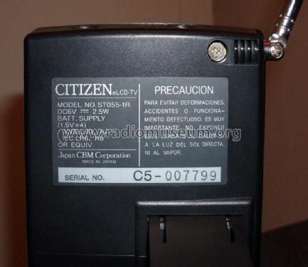 ST055-1R; Citizen Electronics (ID = 2412478) Televisore