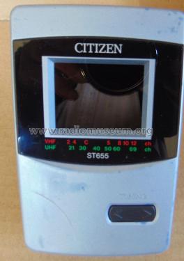 LCD Colour TV ST655-1B; Citizen Electronics (ID = 2729145) Télévision