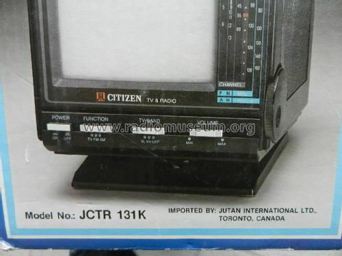 TV & Radio JCTR 131K; J.I.L. Canada Ltd. (ID = 3030275) TV Radio