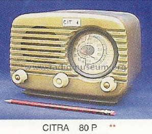 Receptor AM 80P; Citra, Industrias (ID = 1001297) Radio