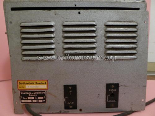 Tonfrequenz-Generator GF2; Clamann & Grahnert; (ID = 1949321) Equipment