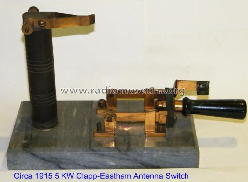 Antenna Switch Dove Marble base; Clapp-Eastham Co.; (ID = 1008929) Radio part