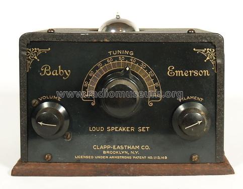 Baby Emerson Loud Speaker Set; Clapp-Eastham Co.; (ID = 1790009) Radio