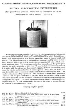 Blitzen Electrolytic Interrupter ; Clapp-Eastham Co.; (ID = 1530065) mod-pre26