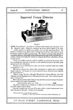 Catalog M Circa 1915; Clapp-Eastham Co.; (ID = 1074474) Paper