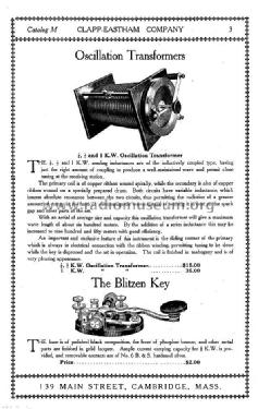 Catalog M Circa 1915; Clapp-Eastham Co.; (ID = 1074479) Paper