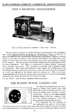 Catalog X 1916; Clapp-Eastham Co.; (ID = 1070886) Paper