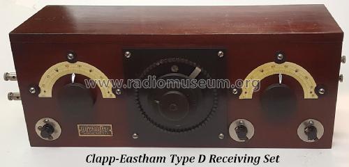 Commercial Receiving Set Type D; Clapp-Eastham Co.; (ID = 2583055) mod-pre26