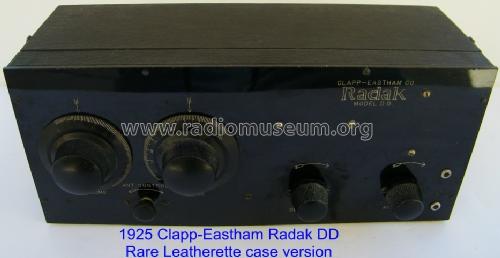 Radak DD; Clapp-Eastham Co.; (ID = 823202) Radio