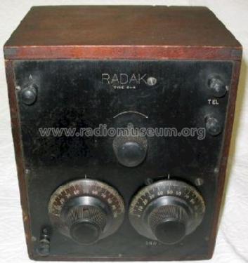 Radak R4; Clapp-Eastham Co.; (ID = 197957) Radio