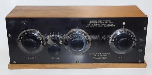Regenerative Receiver ZRF; Clapp-Eastham Co.; (ID = 2189302) mod-pre26