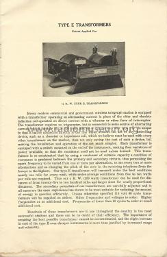 Wireless Telegraph Apparatus Catalog G; Clapp-Eastham Co.; (ID = 2307100) Paper