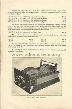 Wireless Telegraph Apparatus Catalog G; Clapp-Eastham Co.; (ID = 2307101) Paper
