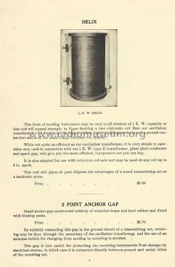 Wireless Telegraph Apparatus Catalog G; Clapp-Eastham Co.; (ID = 2307103) Paper