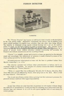 Wireless Telegraph Apparatus Catalog G; Clapp-Eastham Co.; (ID = 2307111) Paper
