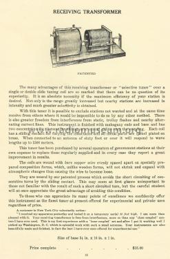Wireless Telegraph Apparatus Catalog G; Clapp-Eastham Co.; (ID = 2307113) Paper
