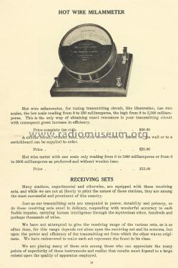 Wireless Telegraph Apparatus Catalog G; Clapp-Eastham Co.; (ID = 2307116) Paper