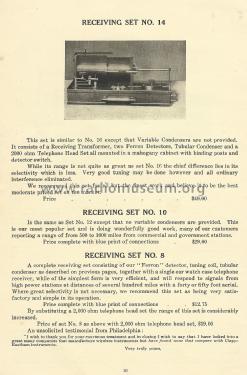 Wireless Telegraph Apparatus Catalog G; Clapp-Eastham Co.; (ID = 2307118) Paper