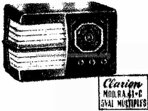 RA-41-C; Clarión; Barcelona (ID = 1391490) Radio