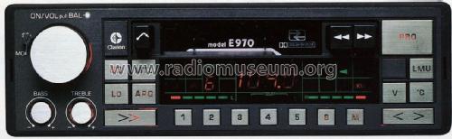 E970; Clarion Co., Ltd.; (ID = 2143614) Autoradio