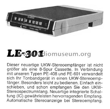 LE-301; Clarion Co., Ltd.; (ID = 1999669) Radio