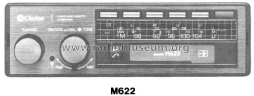 M622 PE-6007A; Clarion Co., Ltd.; (ID = 2731929) Car Radio