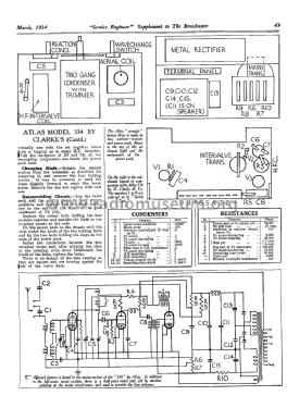 Atlas Mains Three 334; Atlas Brand H. (ID = 2773655) Radio