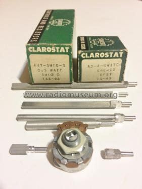 Control A47; Clarostat Mfg. Co. (ID = 2086615) Radio part