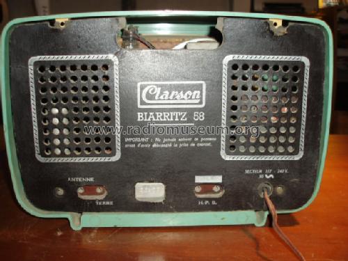 Biarritz 58; Clarson, M. Touchard (ID = 1513765) Radio