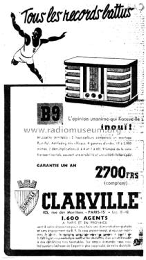 B9; Clarville CSF; Paris (ID = 2547972) Radio