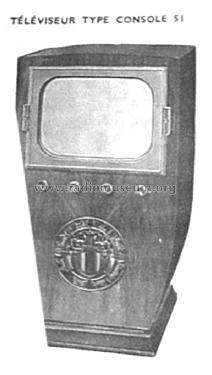 Console 51; Clarville CSF; Paris (ID = 2547023) Télévision