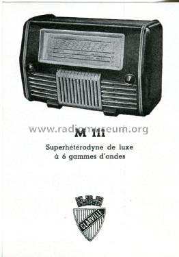 M111; Clarville CSF; Paris (ID = 2720691) Radio