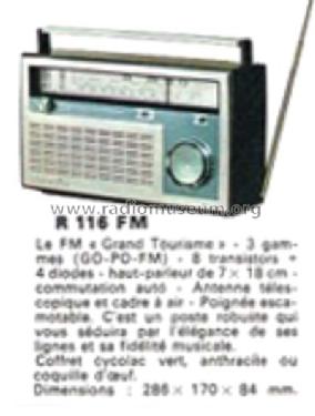 R116 FM; Clarville CSF; Paris (ID = 2547832) Radio