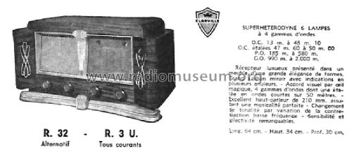 R3U; Clarville CSF; Paris (ID = 2546501) Radio