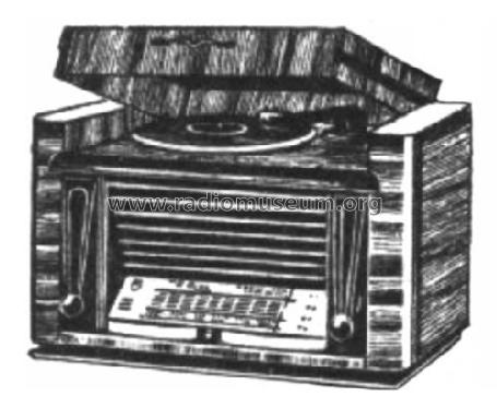 Radio-Phono J70; Clarville CSF; Paris (ID = 2547968) Radio