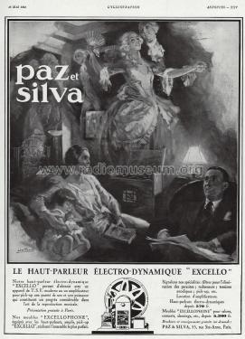 Paz & Silva Excellophone ; Claude Paz & (ID = 1795449) Reg-Riprod