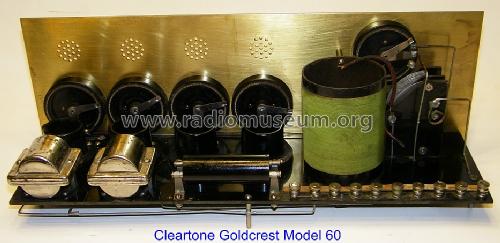 Goldcrest Model 60; Cleartone Radio Co.; (ID = 1300334) Radio
