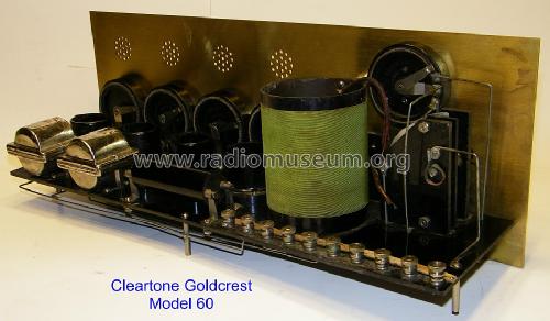 Goldcrest Model 60; Cleartone Radio Co.; (ID = 1300338) Radio