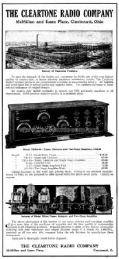 Short Wave Tuner T-52; Cleartone Radio Co.; (ID = 982775) mod-pre26