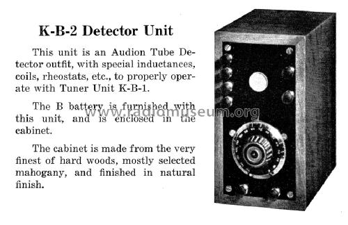 K-B-2 Detector Unit ; Cleveland Radio (ID = 1618817) mod-pre26