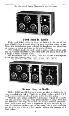 Tuner, Detector and Two-Stage Amplifier ; Cleveland Radio (ID = 1899345) Radio
