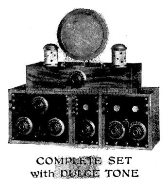 Tuner, Detector,Two-Stage Amplifier with Dulce Tone speaker; Cleveland Radio (ID = 1007268) Radio