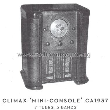 Mini-Console ; Climax Radio & (ID = 1600700) Radio