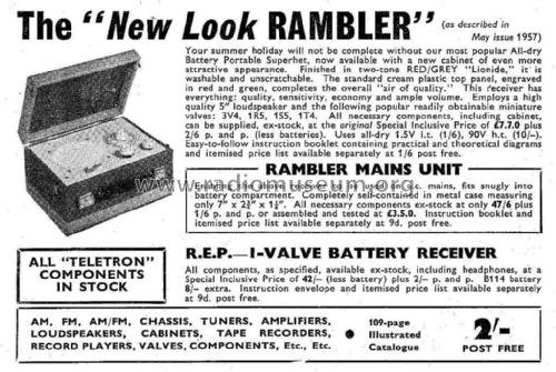 Rambler ; Clyne Radio Ltd; (ID = 1842330) Kit