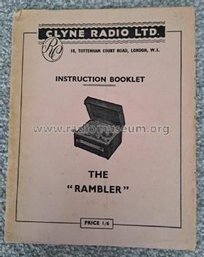 Rambler ; Clyne Radio Ltd; (ID = 2919479) Kit