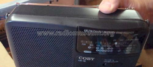 AM/FM/TV1/TV2/Weather Band Receiver CX-18; Coby Electronics (ID = 1286726) Radio
