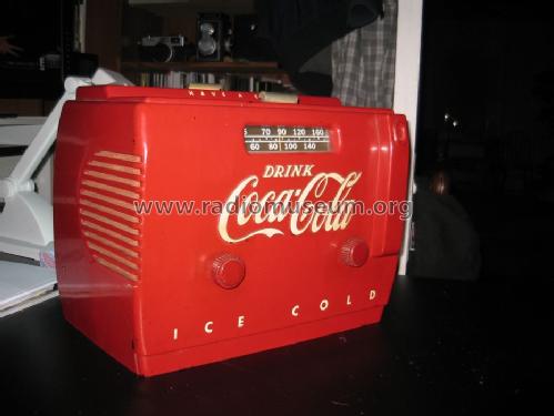 Coke Cooler Radio 5A410A Ch= 4501A; Coca-Cola (ID = 1429392) Radio