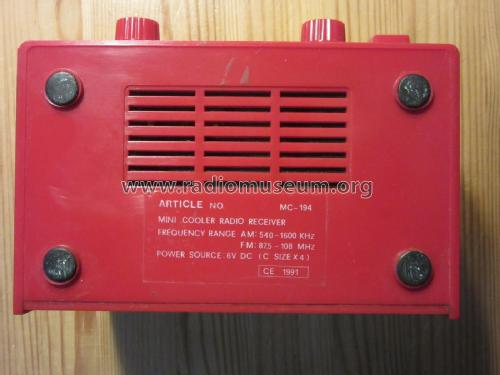 Ice Cold Mini Cooler Radio Receiver MC-194; Coca-Cola (ID = 2449899) Radio