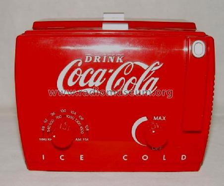 Ice Cold Mini Cooler Radio Receiver MC-194; Coca-Cola (ID = 539985) Radio