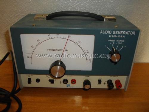 Audio Generator KAG-22A; CTE International S. (ID = 1760120) Equipment